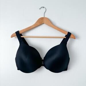 Spanx 42D Bra-llelujah Black Underwire Front Closure Full Coverage